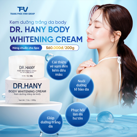 Kem dưỡng trắng da Body Dr. Hany