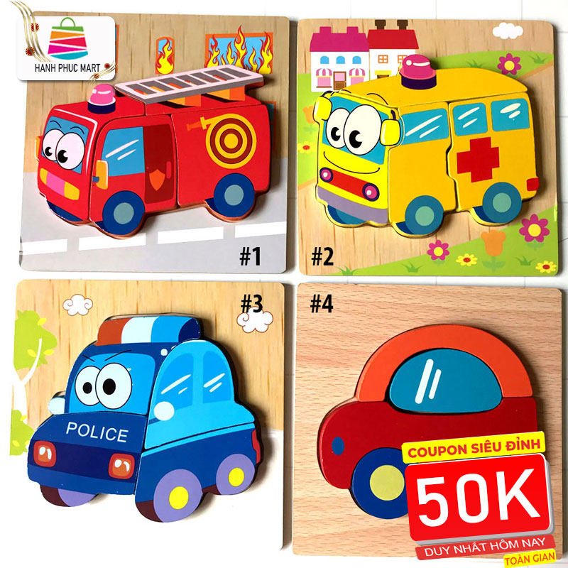 Đồ chơi gỗ dành cho bé 2 tuổi trở lên puzzletoys