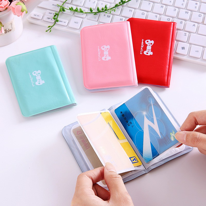 Ví đựng thẻ ngân hàng, thẻ xe buýt nhiều mầu ( Loại đẹp)