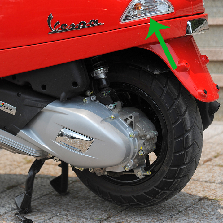 Cặp xi nhan sau vespa lx - xi nhan sau xe máy, độ xe máy siêu chất