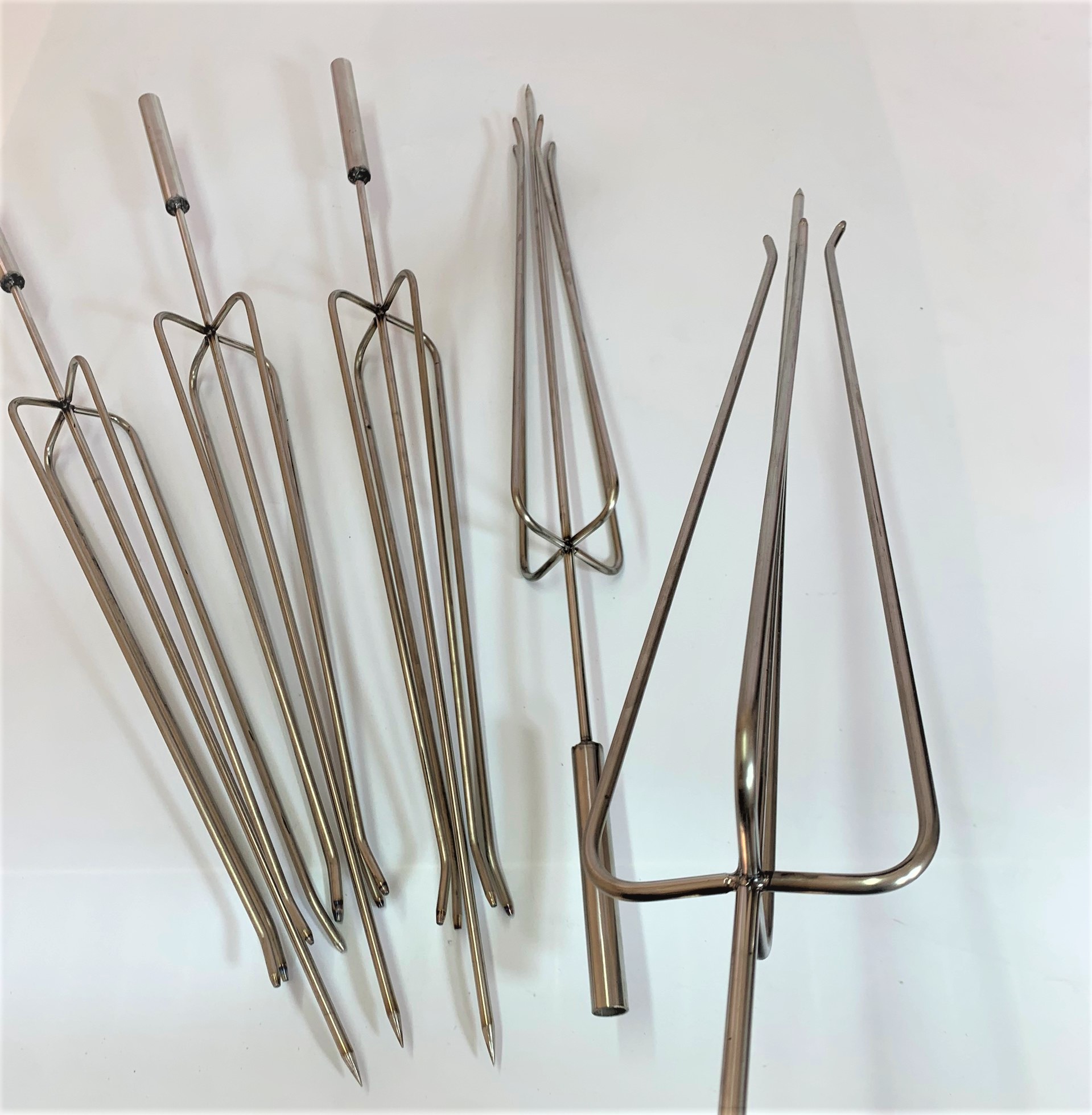 Cây xiên nướng cá lóc, xiên nướng cá chuối, cây nướng cá quả Giới thiệu sản phẩm xiên nướng cá lóc muối
