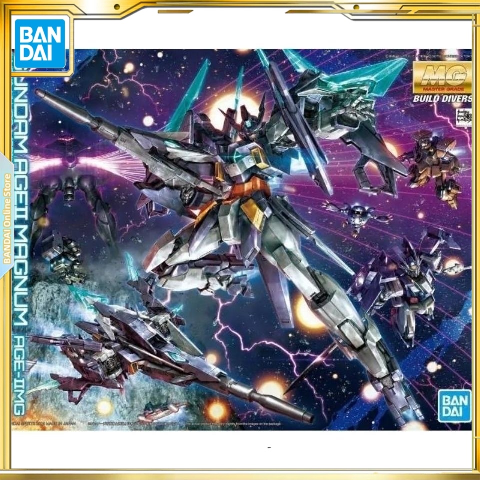 BANDAI Gundam Model MG 1 100 AGE 2 Magnum Saviour Transformable