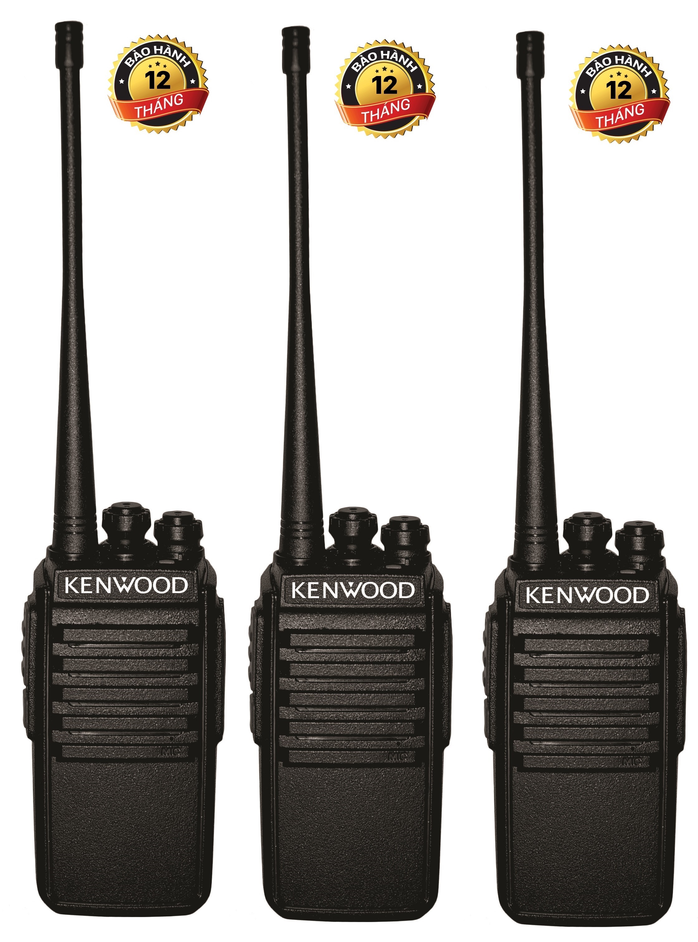Bộ 3 bộ đàm Kenwood TK3690 (Giá rẻ, bổ sung thêm cổng sạc nhanh)