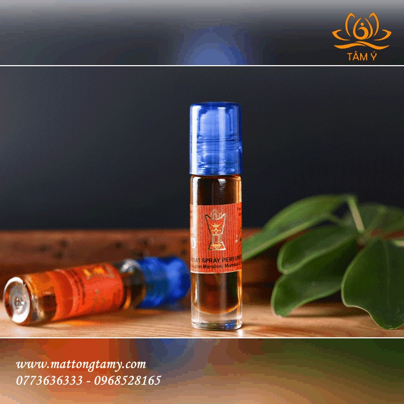 Tinh dầu gỗ đàn hương ATTAR OUD Ấn Độ lọ 8ml