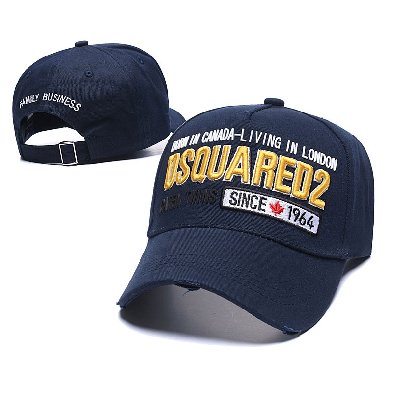 Most popular 0B7L Dsquared2 DSQ2 Snapback Hats Sunscreen Hat Unisex Embroidery Adjustable Cap Hip Hop Fashion