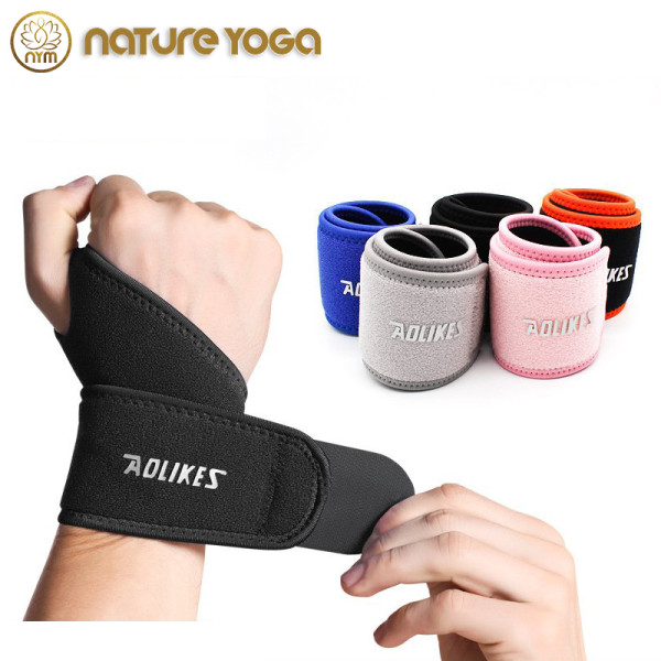 Băng quấn cổ tay Aolikes bảo vệ cổ tay, dây quấn cổ tay co giãn tốt hạn chế chấn thương