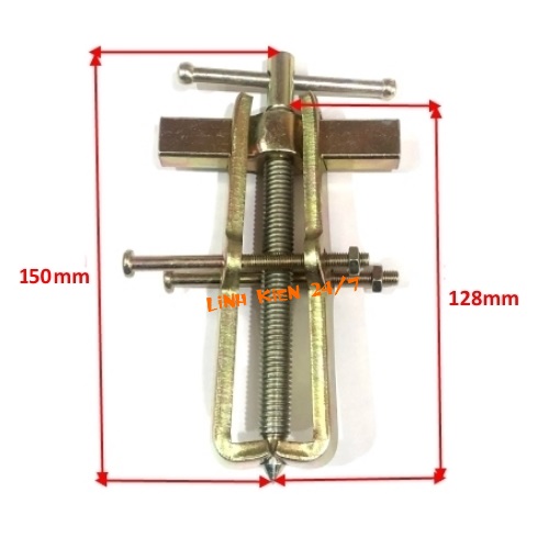 Vam cảo bạc 2 chấu 150mm