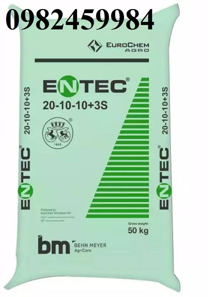 Phân bón NPK ENTEC 20-10-10+3S nguyên liệu cao cấp từ CHLB Đức (1kg)