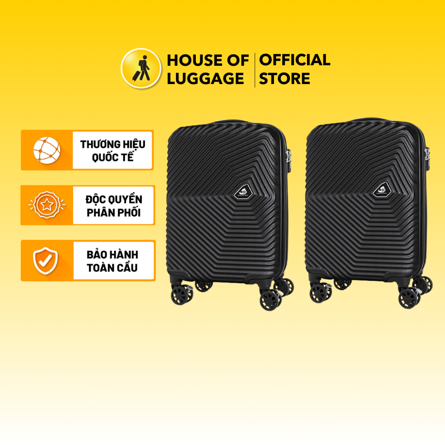 Combo 2 Vali kéo Kami 360∞ KAMILIANT BY AMERICAN TOURISTER size Cabin 55/20