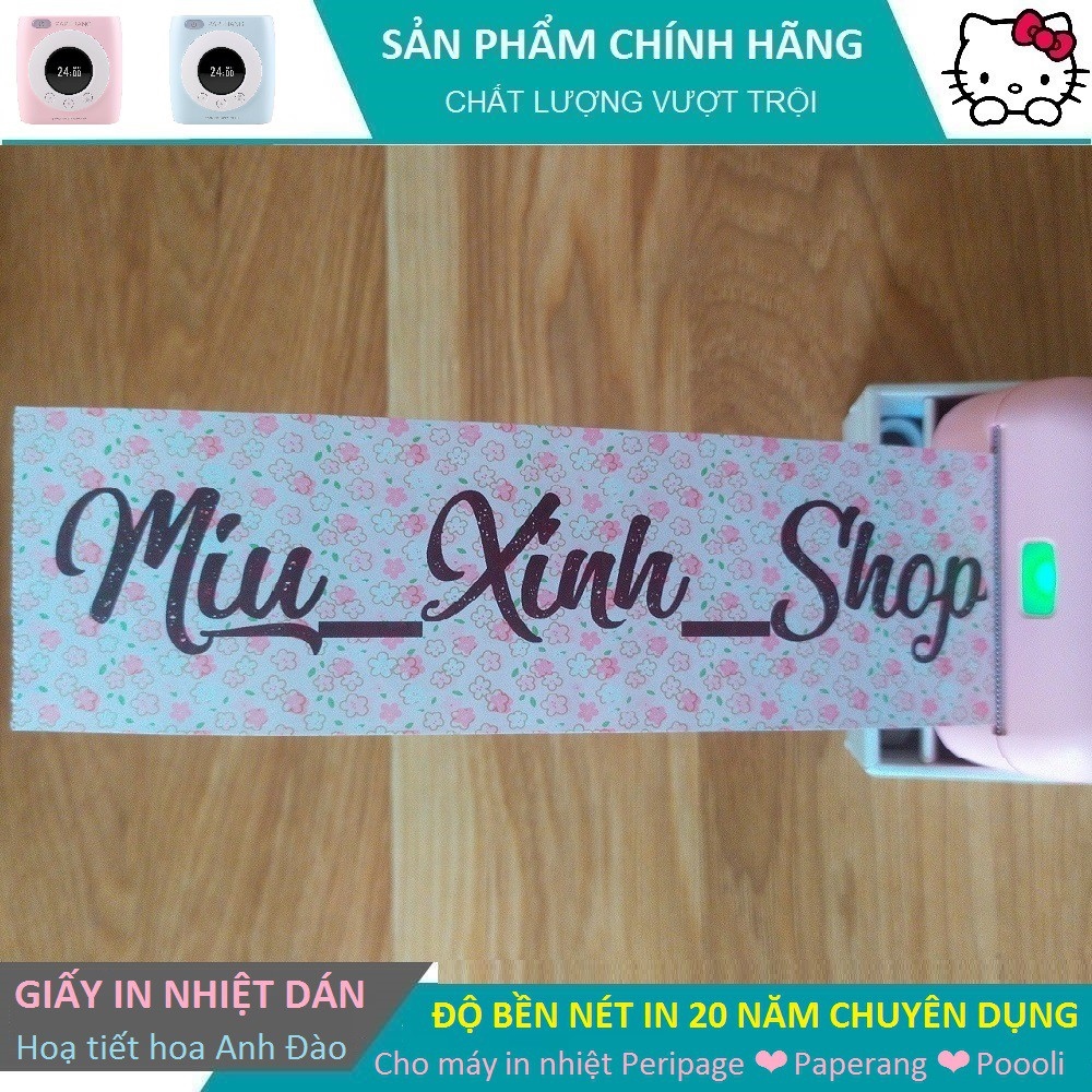 ☜㍿ ❤Chính hãng❤ Tất cả giấy nhiệt đặc biệt dễ thương ❤ 57x30mm ❤ cho máy ipage A6 A6s poooli L1 L2 L3