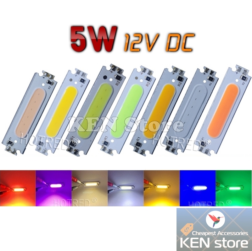 Bóng led 5w cob 12v dc
