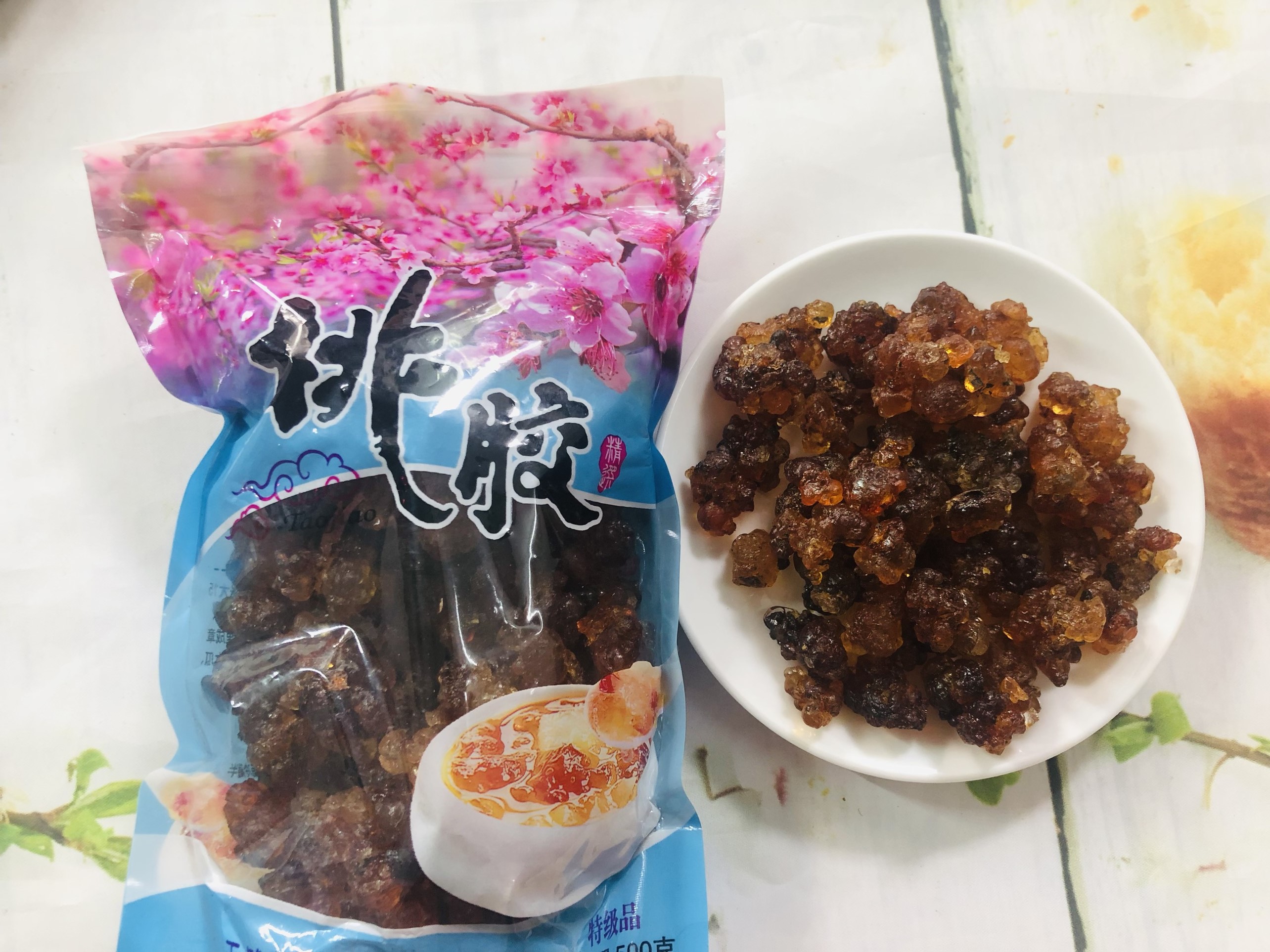 500g nhựa đào khô