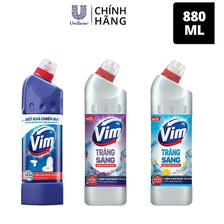Nước tẩy bồn cầu vim 880g
