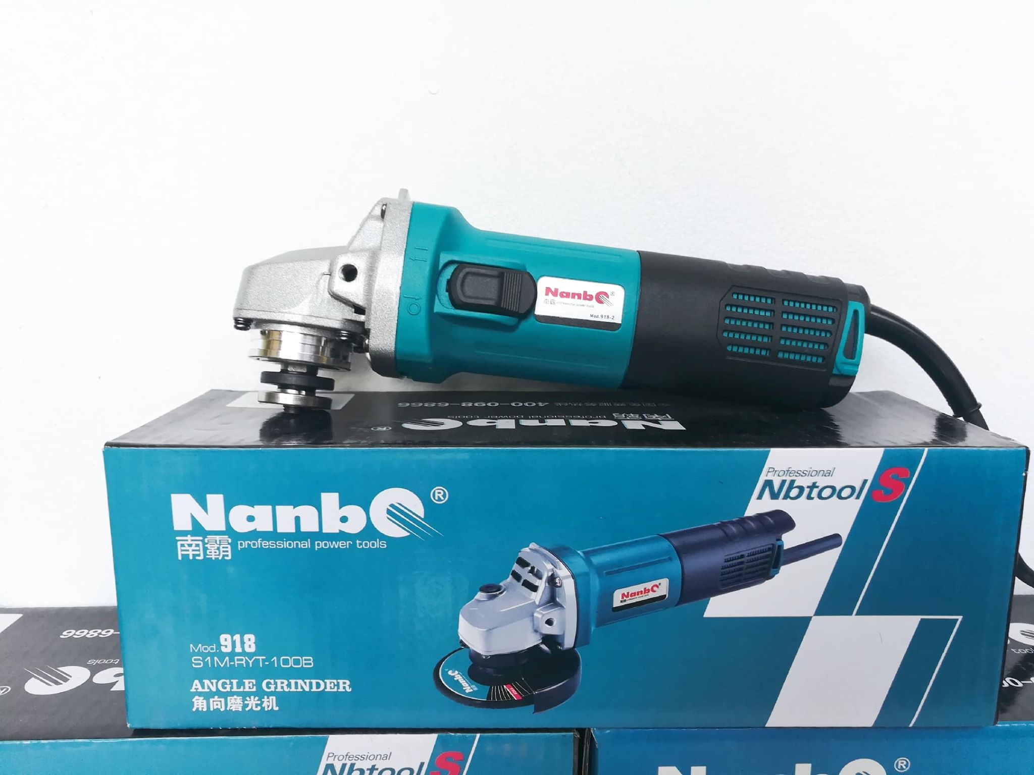 Máy mài góc tay dài NANBO 820w có điều tốc 100mm