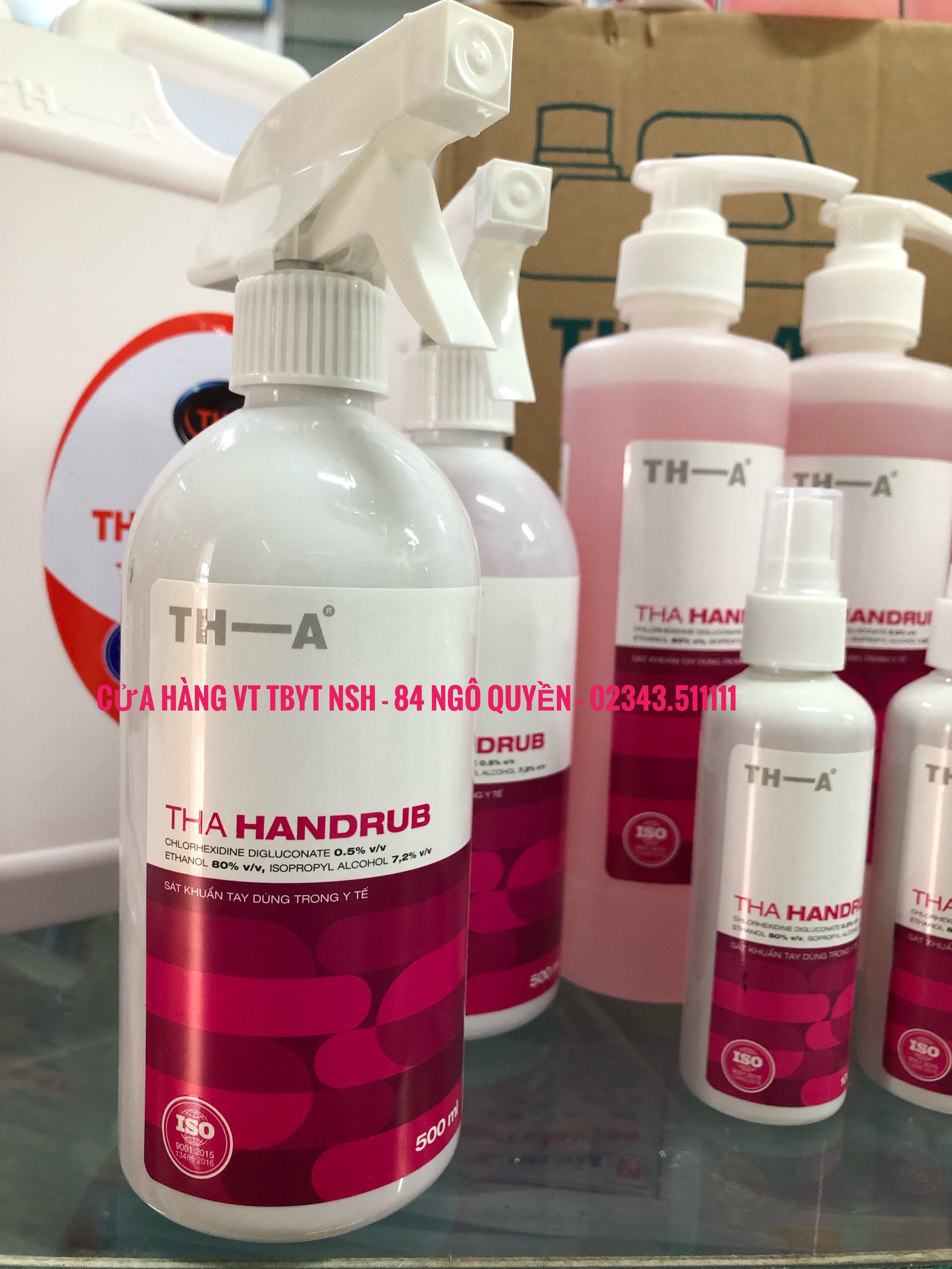 Nước xịt sát khuẩn tay khô th.a handrub chai 500ml chai xịt khuẩn dung dịch cồn xịt sát khuẩn tay nhanh tha th.a xịt sát khuẩn tay nhanh th.a tha dạng phun sương