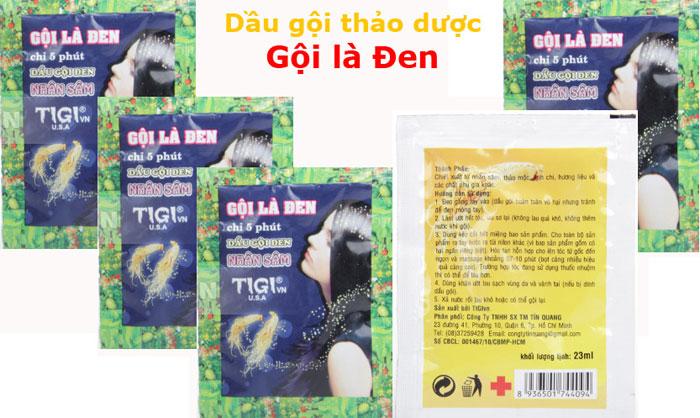Thuốc nhuộm đen tóc Tigi
