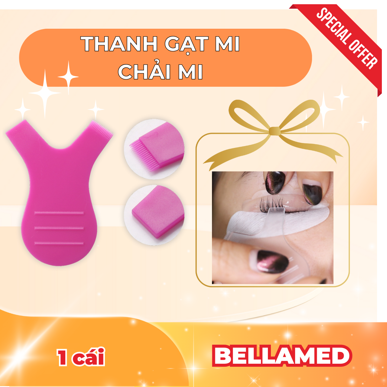 Thanh gạt mi, chai mi bằng nhựa