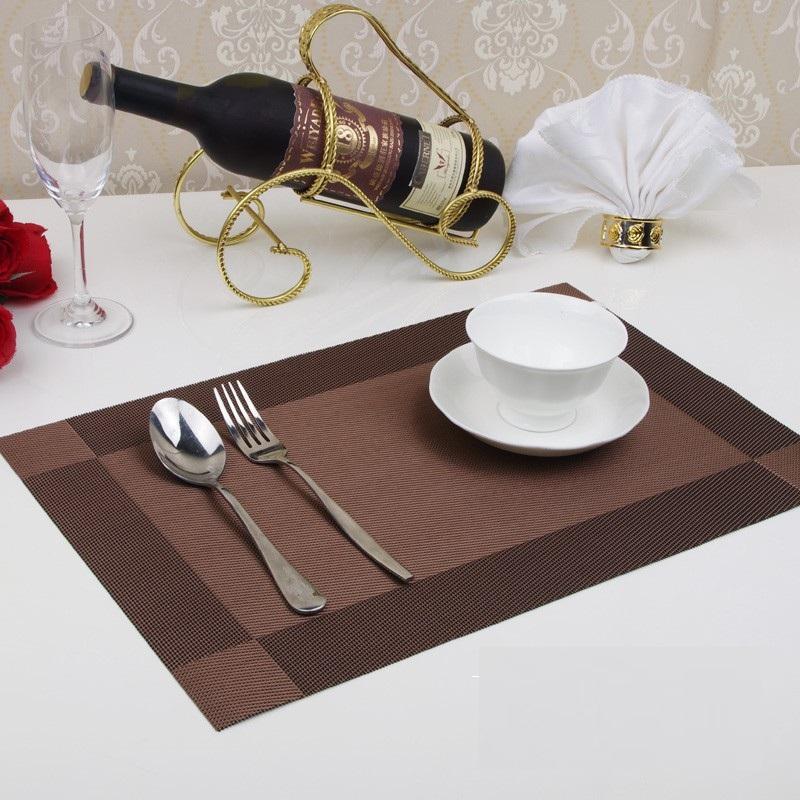 Bộ 6 tấm lót bàn ăn cao cấp, sang trọng