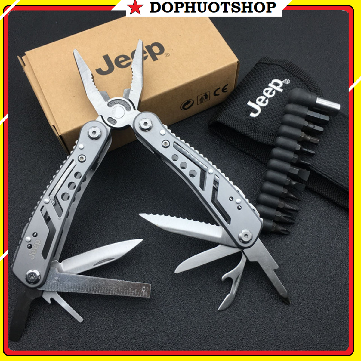 Kìm jeep đa năng ,kìm đa chức năng siêu tiện lợi