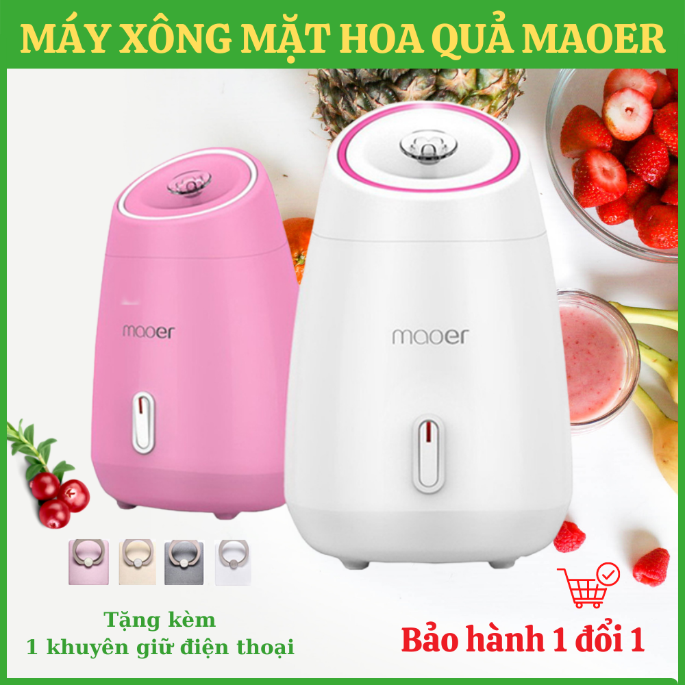 Máy Xông Hơi Mặt Thảo Dược , Máy Xông Mặt Maoer, Máy Xông Hơi Mặt Hoa Quả. Giúp Làm Sạch Da, Ngăn Ngừa Mụn, Se Khít Lỗ Chân Lông, Điều Tiết Bã Nhờn, Kích Thích Tuần Hoàn Máu . Da Trắng Mịn , Đẹp Tự Nhiên. Giá Cực Sốc, Mua Ngay!!