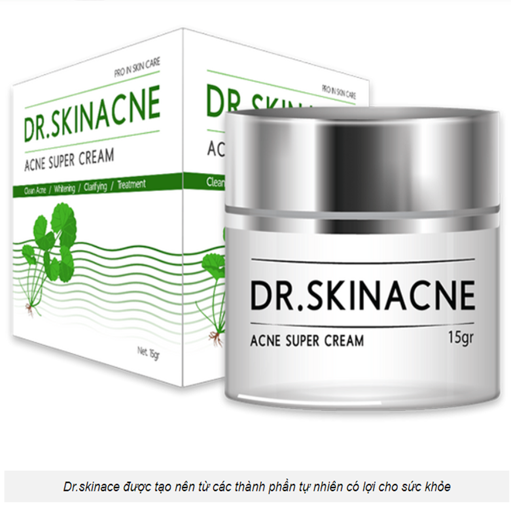 Kem trị mụn dr.skinacne chính hãng