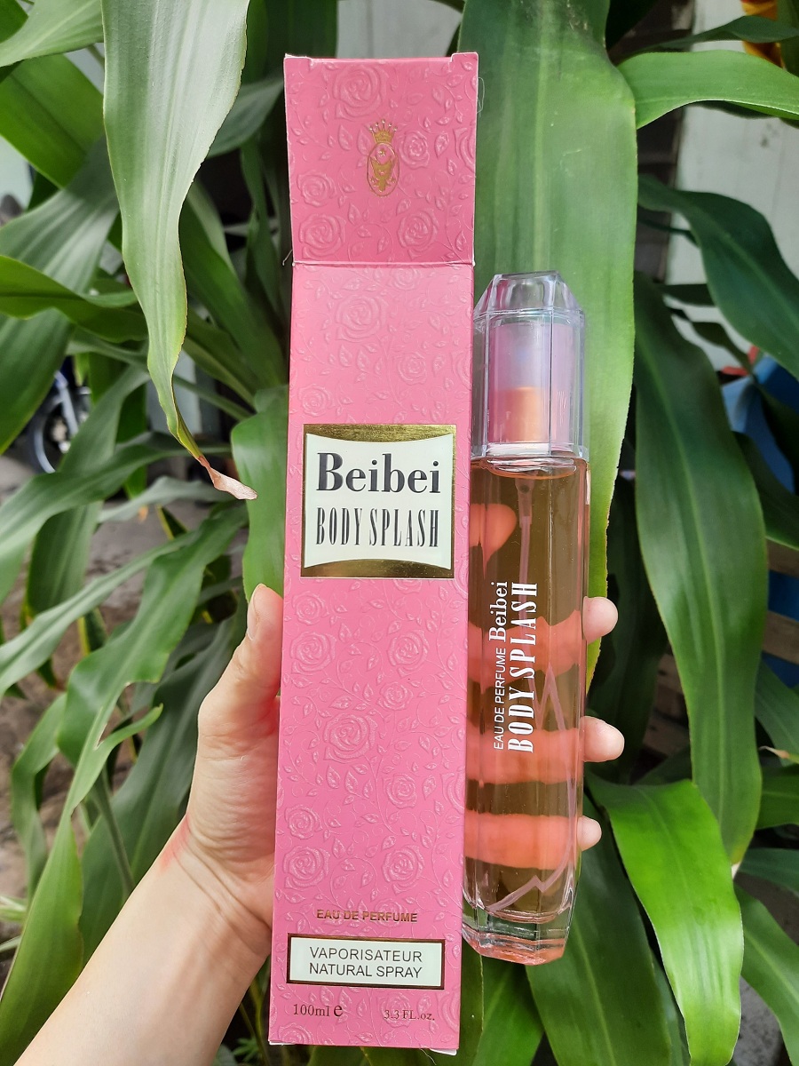 Nước hoa beibei body splash 100ml mùi tươi trẻ hiện đại