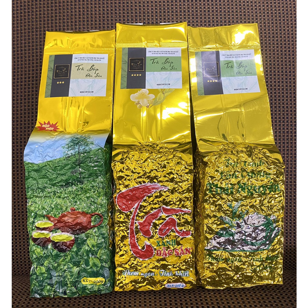 200g Trà búp Tân Cương Thái Nguyên móc câu chọn lọc