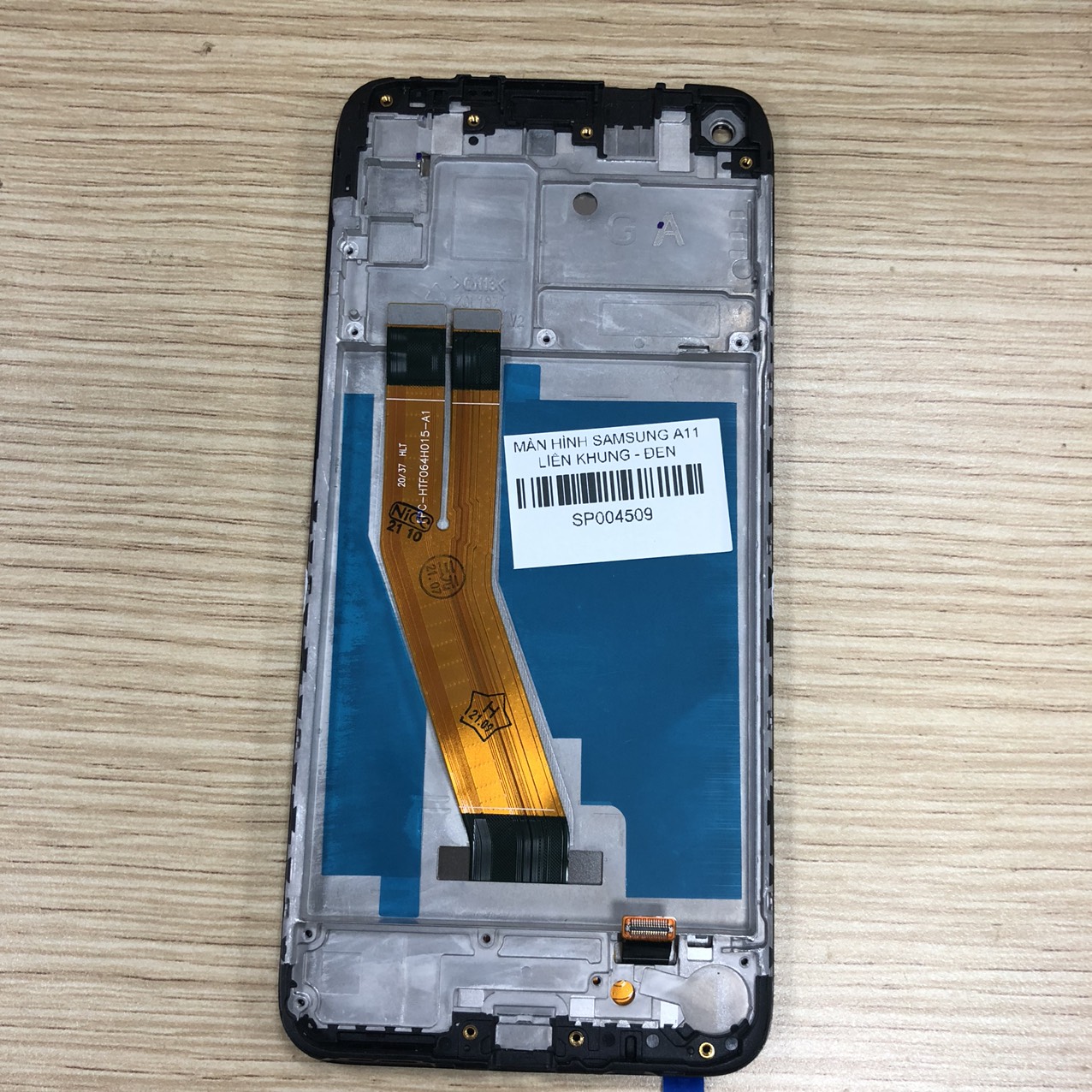 Màn hình samsung A11 liền khung đen