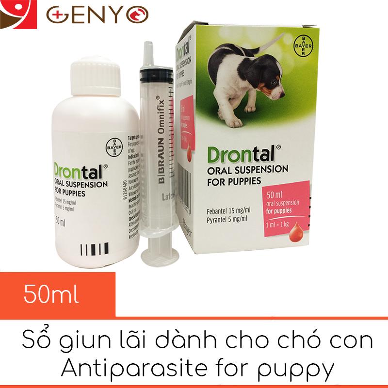 Dung dịch Uống Tẩy Giun Chó Con - Bayer Drontal