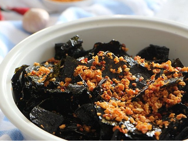 [200gram] Rong Biển Cháy Tỏi Giòn Tan, Càng Ăn Càng Ghiền - đồ ăn vặt