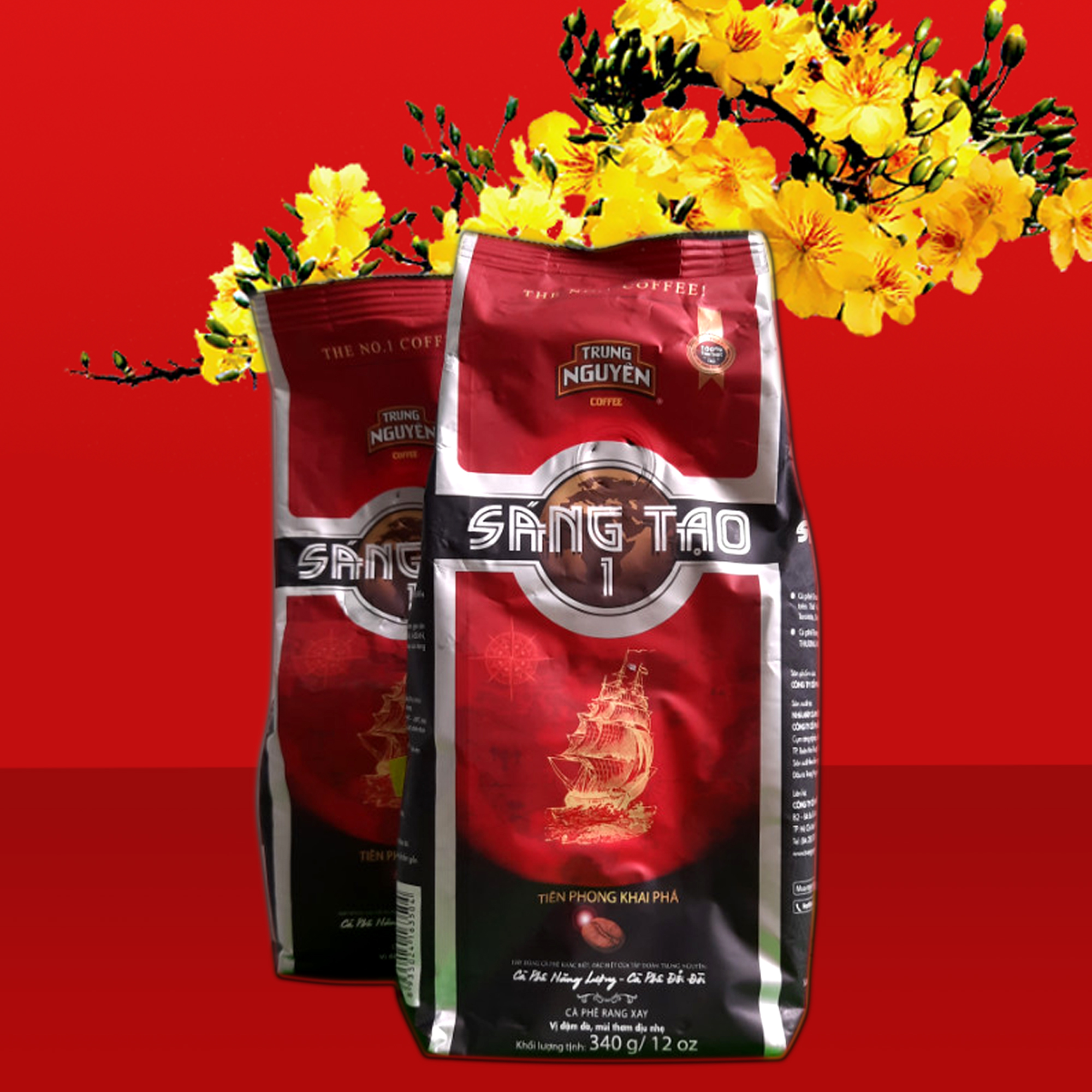 Cà phê Trung Nguyên Rang Xay Sáng tạo 1