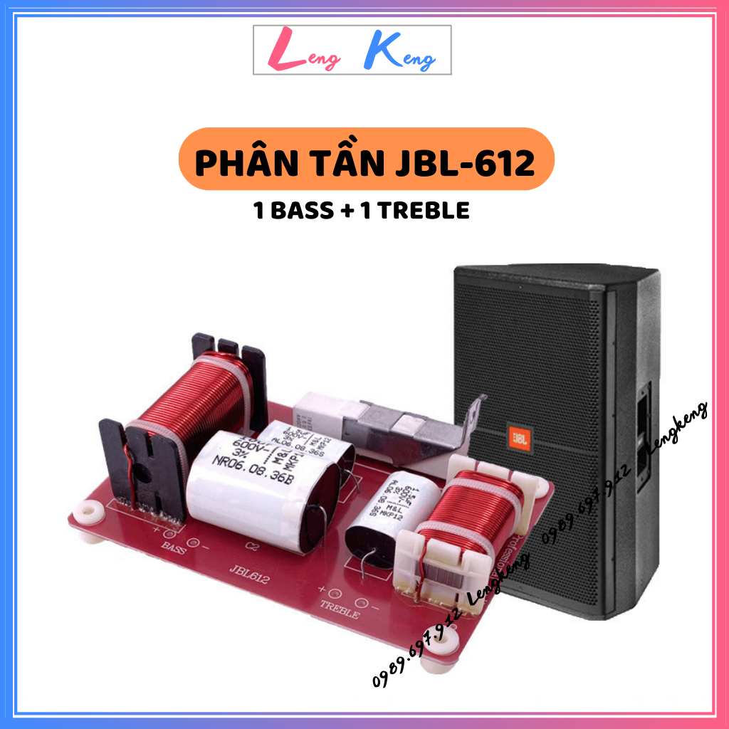 [Giá 1 mạch] Mạch phân tần 2 đường tiếng JBL 612 cao cấp | Phân tần 1 Bass 1 Treble công suất lớn dùng cho âm thanh gia đình hoặc loa kéo