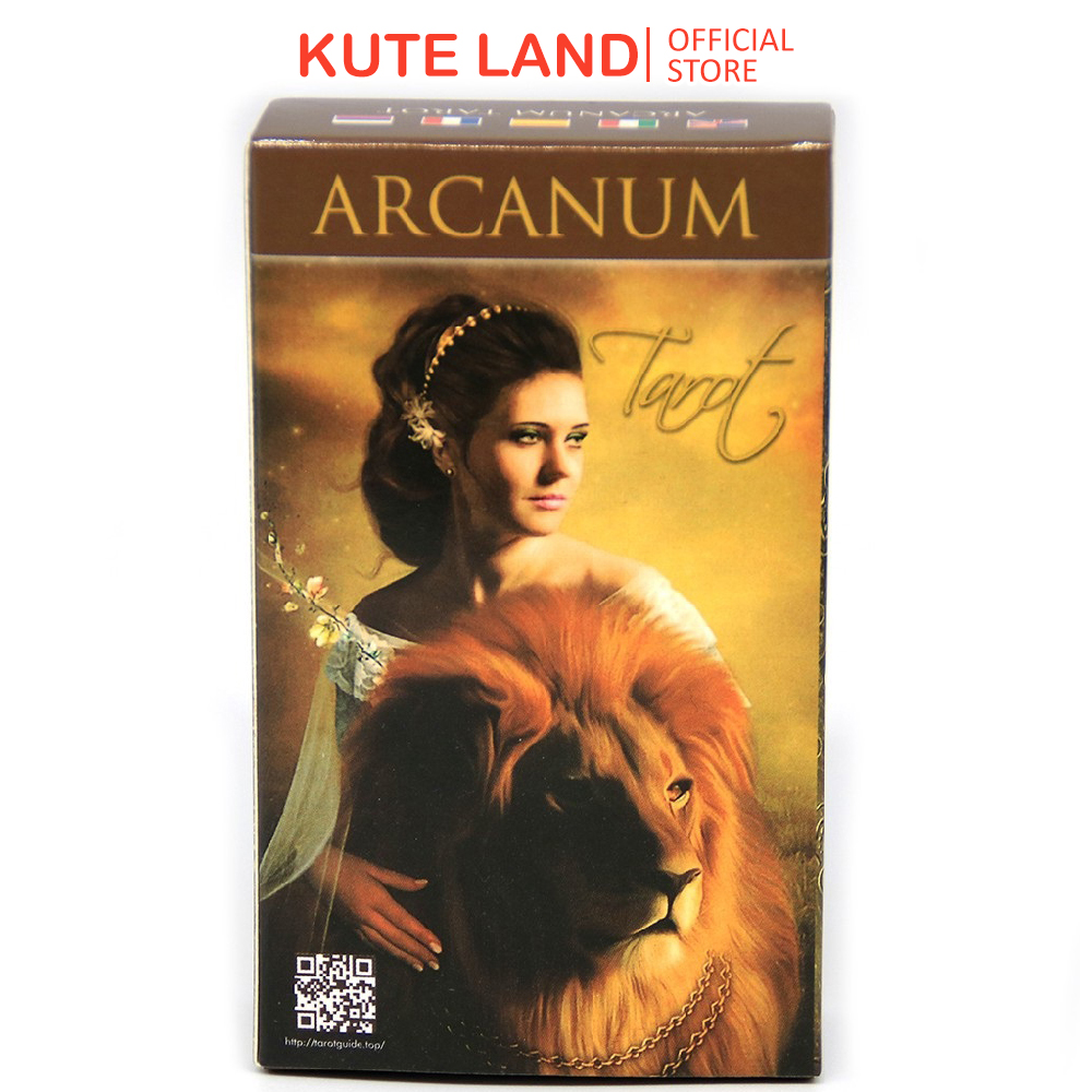 Bài Tarot Đẹp Arcanum 78 Lá Bài Tặng Đá Thanh Tẩy