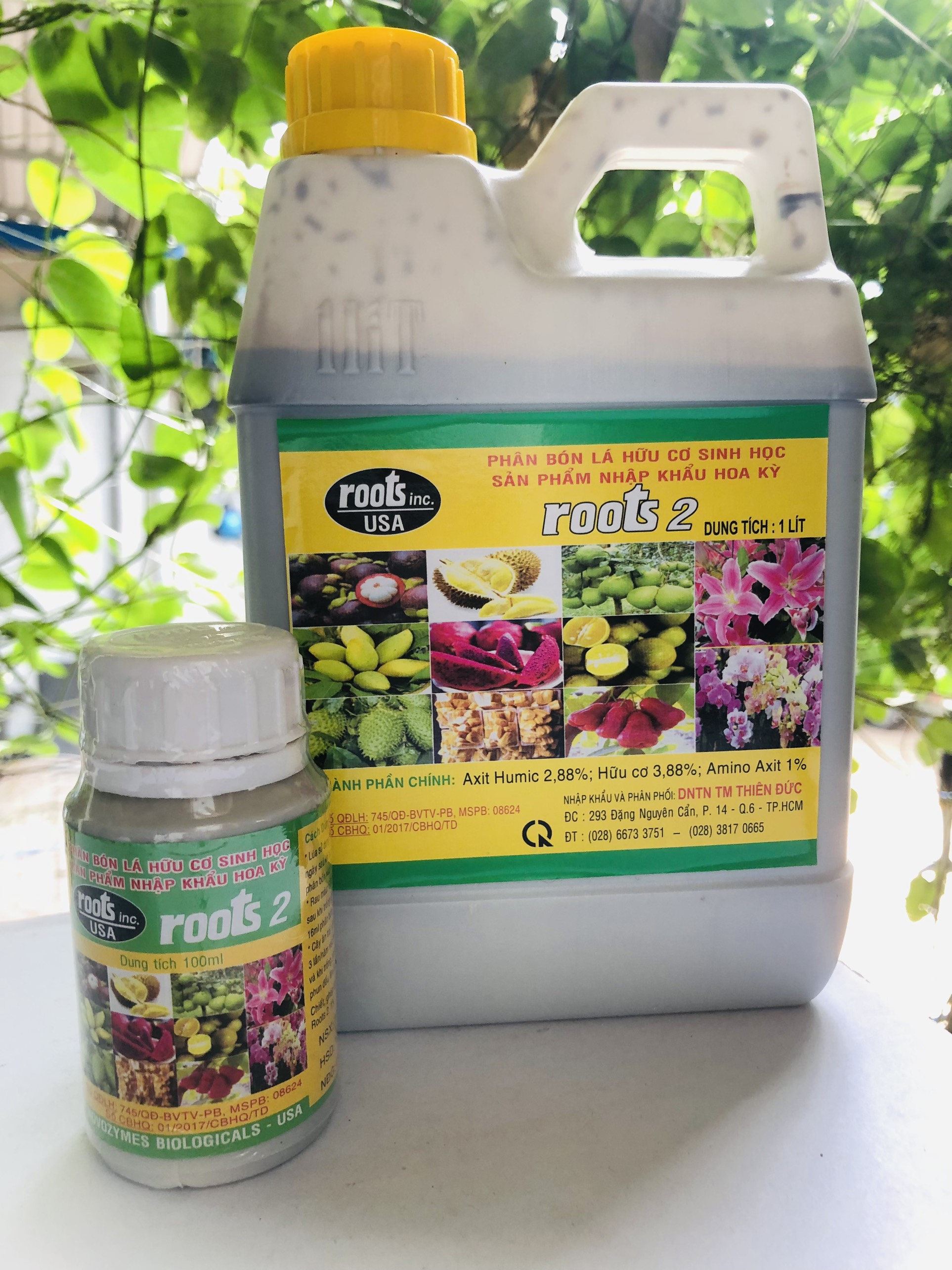 Root 2 usa – phân bón lá ra rễ nhanh, đi tược mạnh, lá xanh, nở bụi, đẻ nhánh tốt