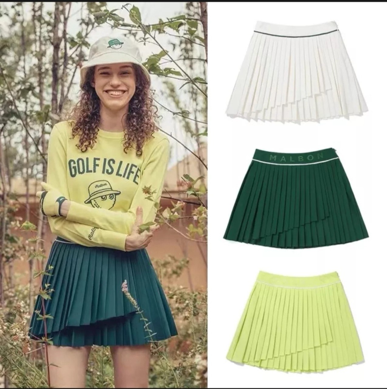 Áo len golf nữ malbon mẫu mới đẹp