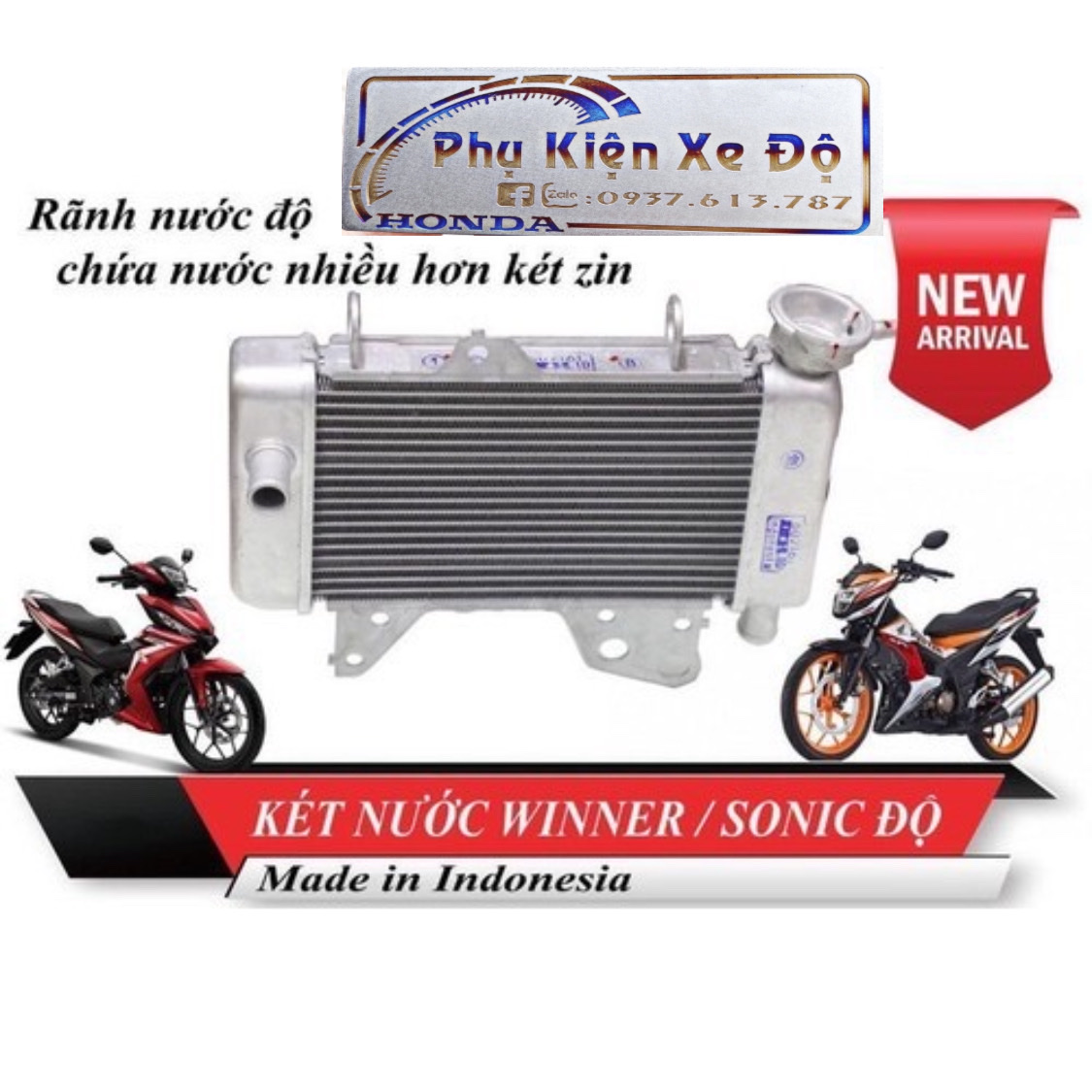 Full két nước lớn độ cho Winner Sonic CBR gắn như zin ko chế