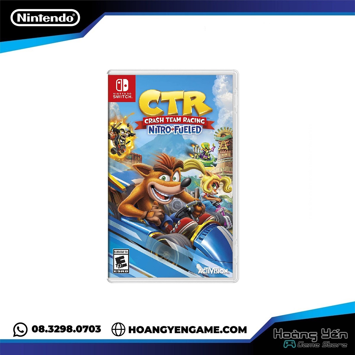 Thẻ Game Crash Team Racing Nintendo Switch