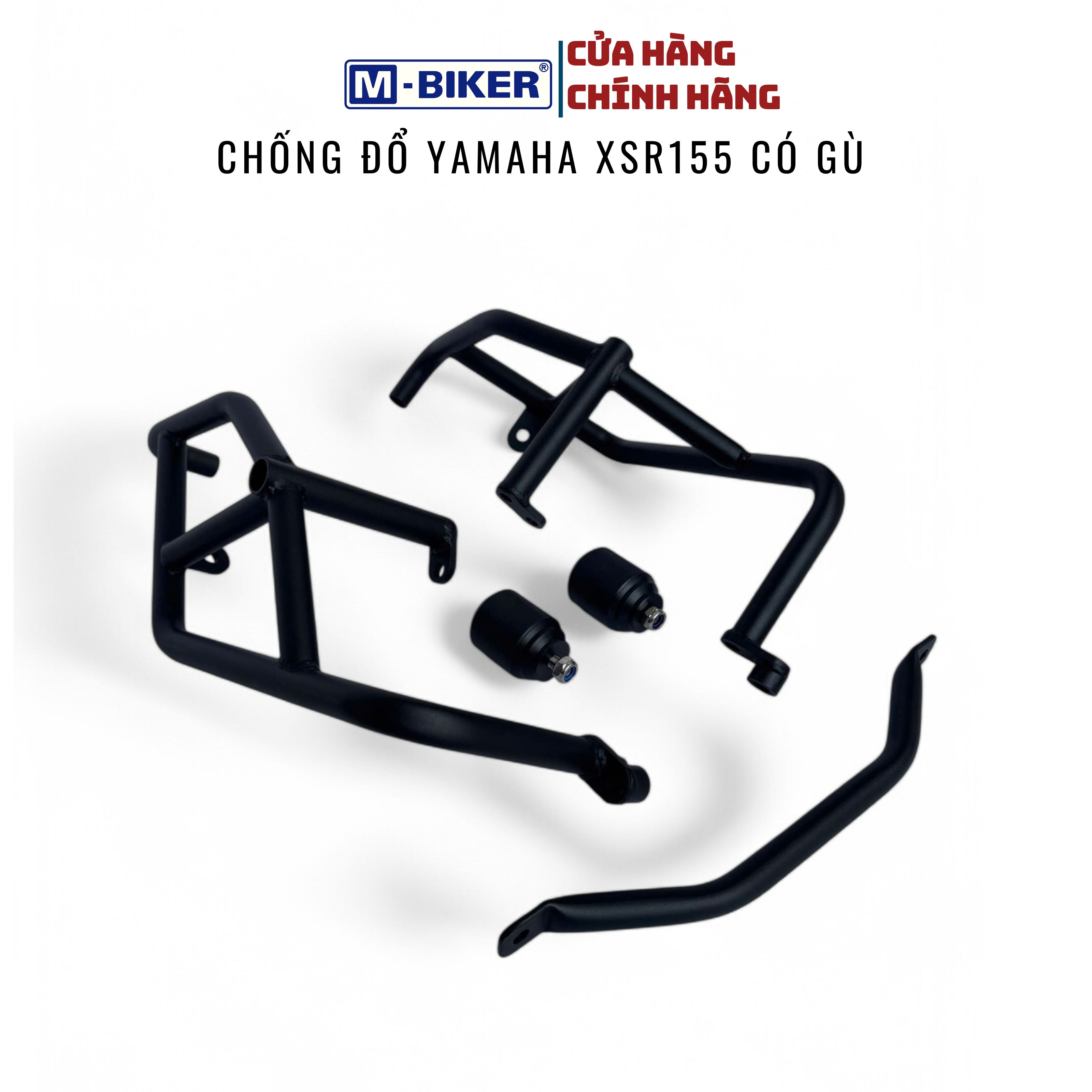 Chống đổ XSR 155 Mbiker, bảo vệ khung sườn Yamaha XSR155
