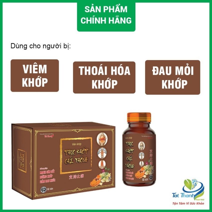 Viên khớp hỗ trợ xương khớp phục khớp chỉ thống