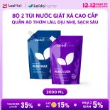 Bộ 2 Túi Nước Giặt Xả Cao Cấp Keido.home 2000ml – Thơm Lâu, Bảo Vệ Quần Áo, Hương Nước Hoa Cao Cấp