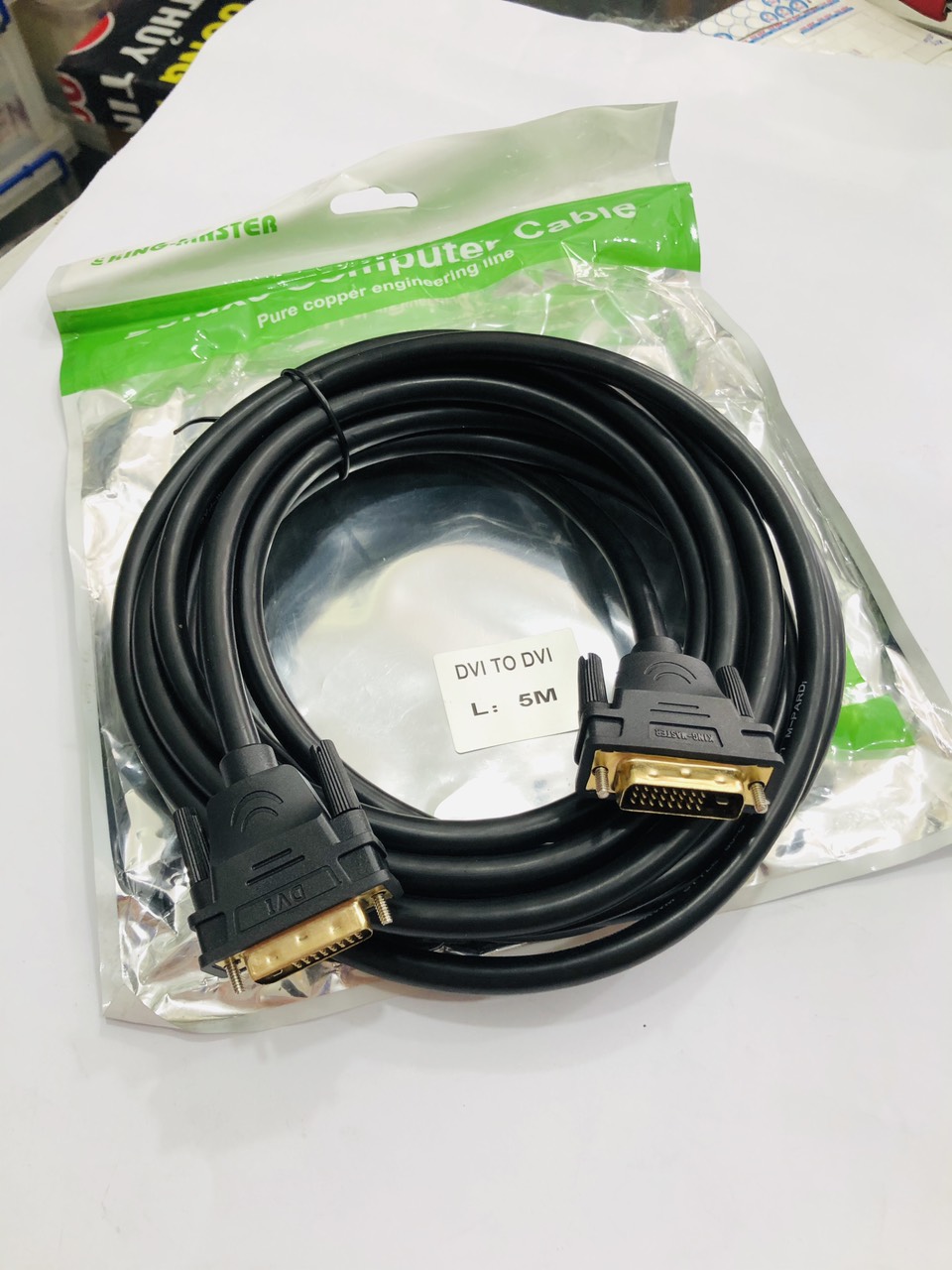 Cáp dvi 2 đầu dvi 24+1 kingmaster dài 5m