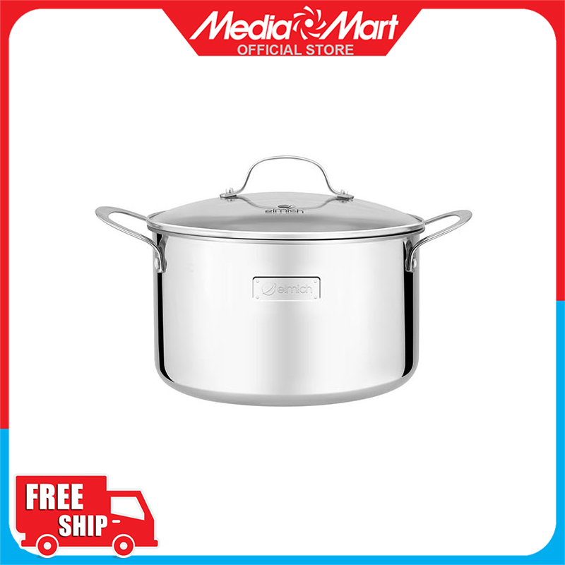 Nồi inox 3 lớp đáy liền elmich tri-max 16cm 235373
