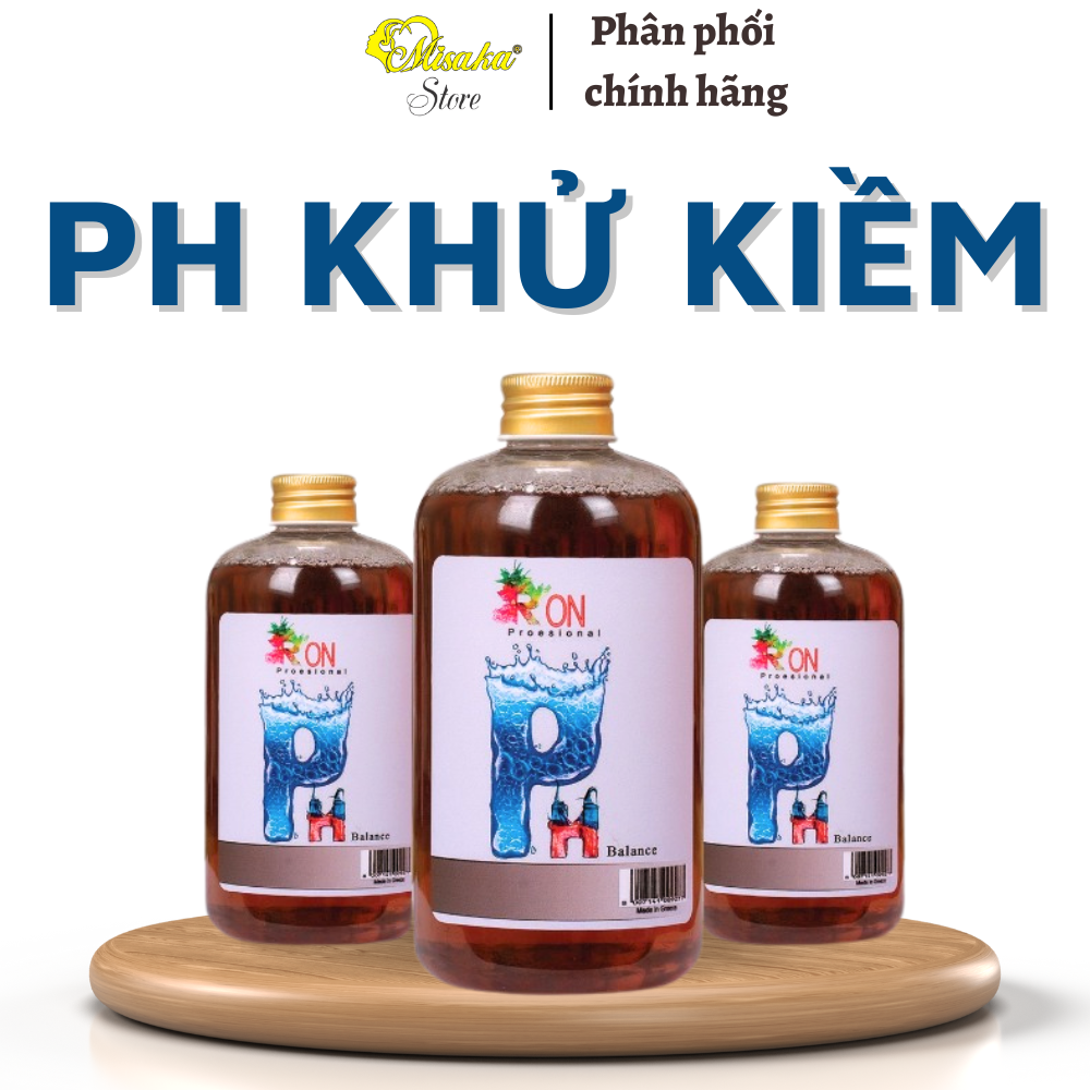 Ron - ph khử kiềm cho nhuộm, uốn , duổi , tẩy tóc - 500ml