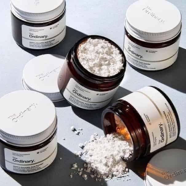 Bột Vitamin C làm sáng da mờ thâm 100% L-Ascorbic Acid Powder - The Ordinary - Lepit Cosmetic