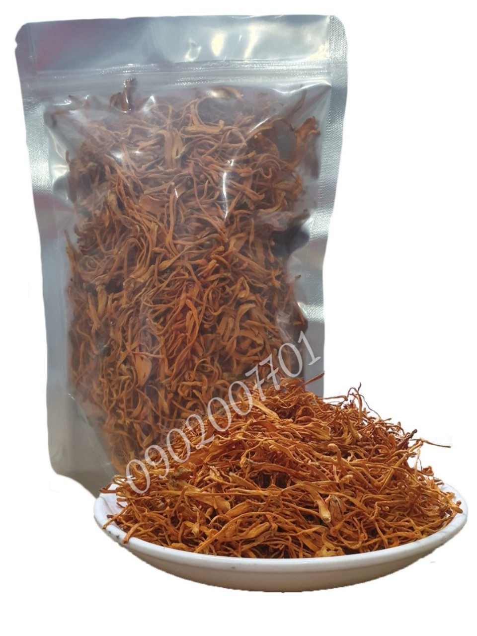Đông trùng hạ thảo loại cao cấp 200g (Khô , Vầng, Đẹp)- chè dưỡng nhan -đồ ăn vặt
