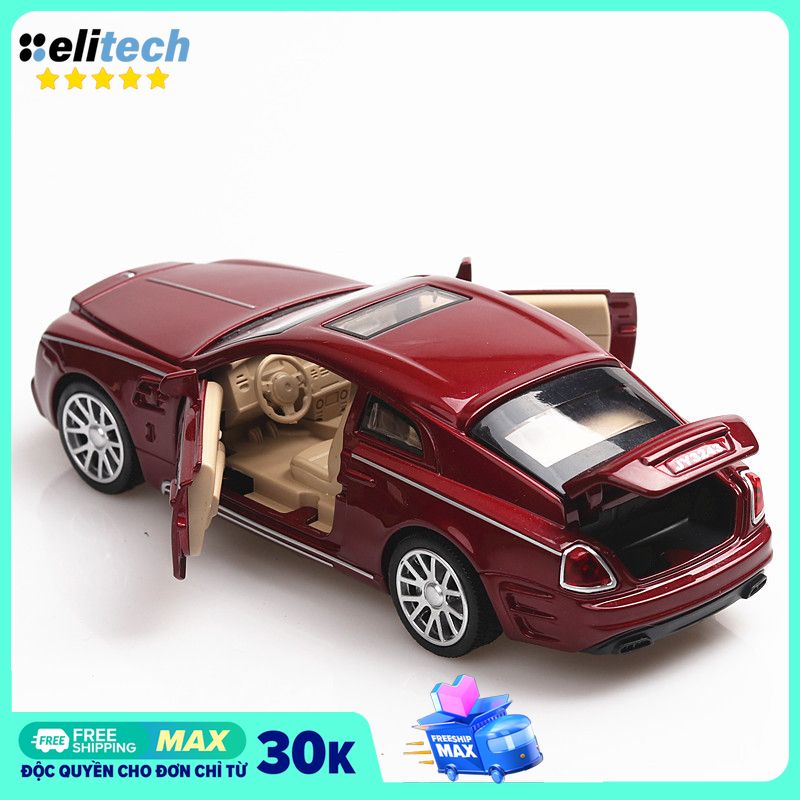 Mô Hình Xe Siêu Sang Rolls Royce Ghost 1:32 Hãng Double Horses Có Đế Trưng Bày - Đủ màu