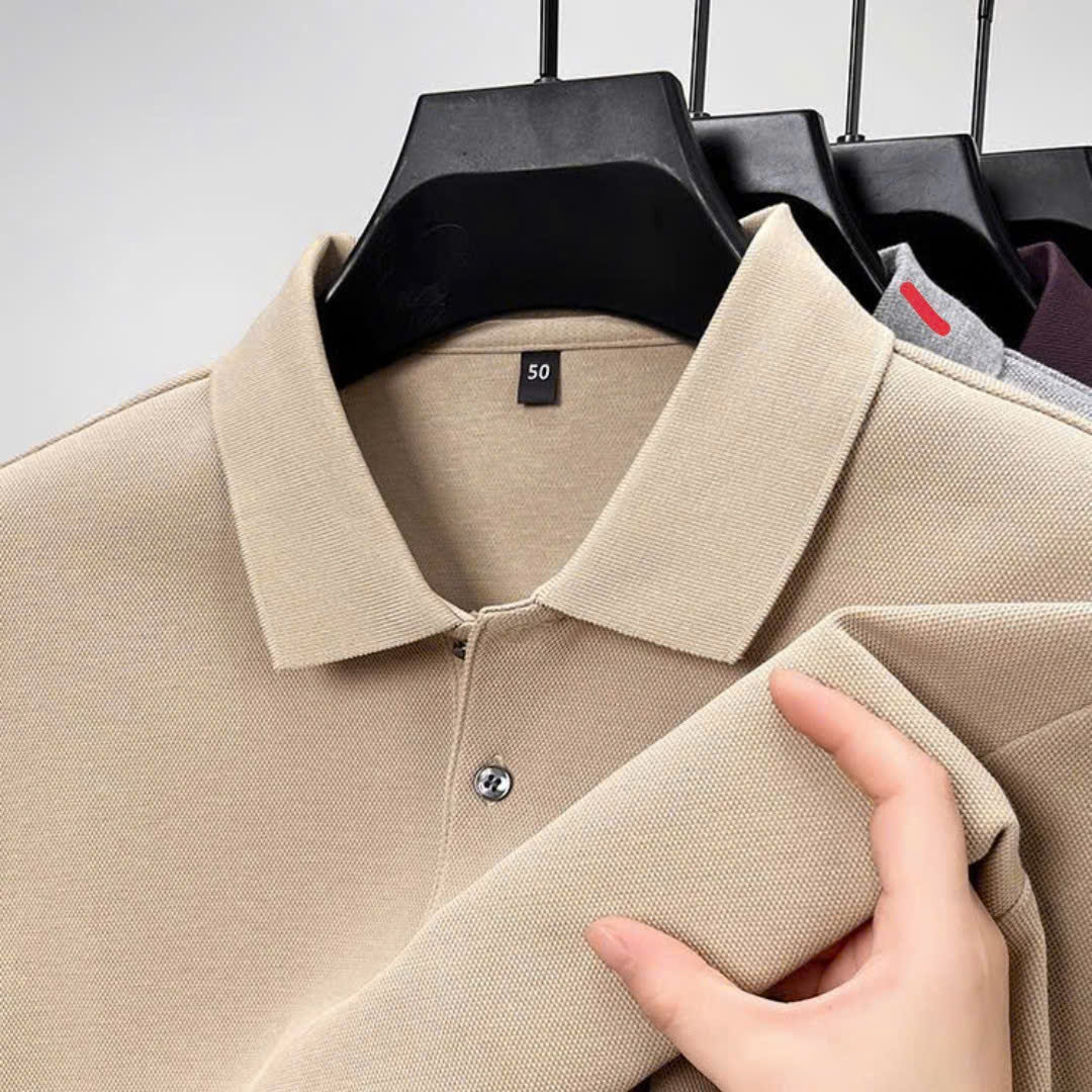 [Freeship]Short Sleeve Polo Shirt Men's Office Wear Casual Golf Polo Polo-001