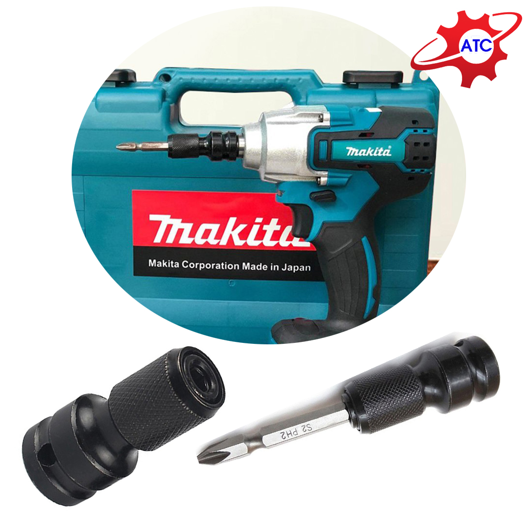 Đầu chuyển đổi từ Siết ốc sang bắn vít dùng cho máy siết đầu 4 cạnh