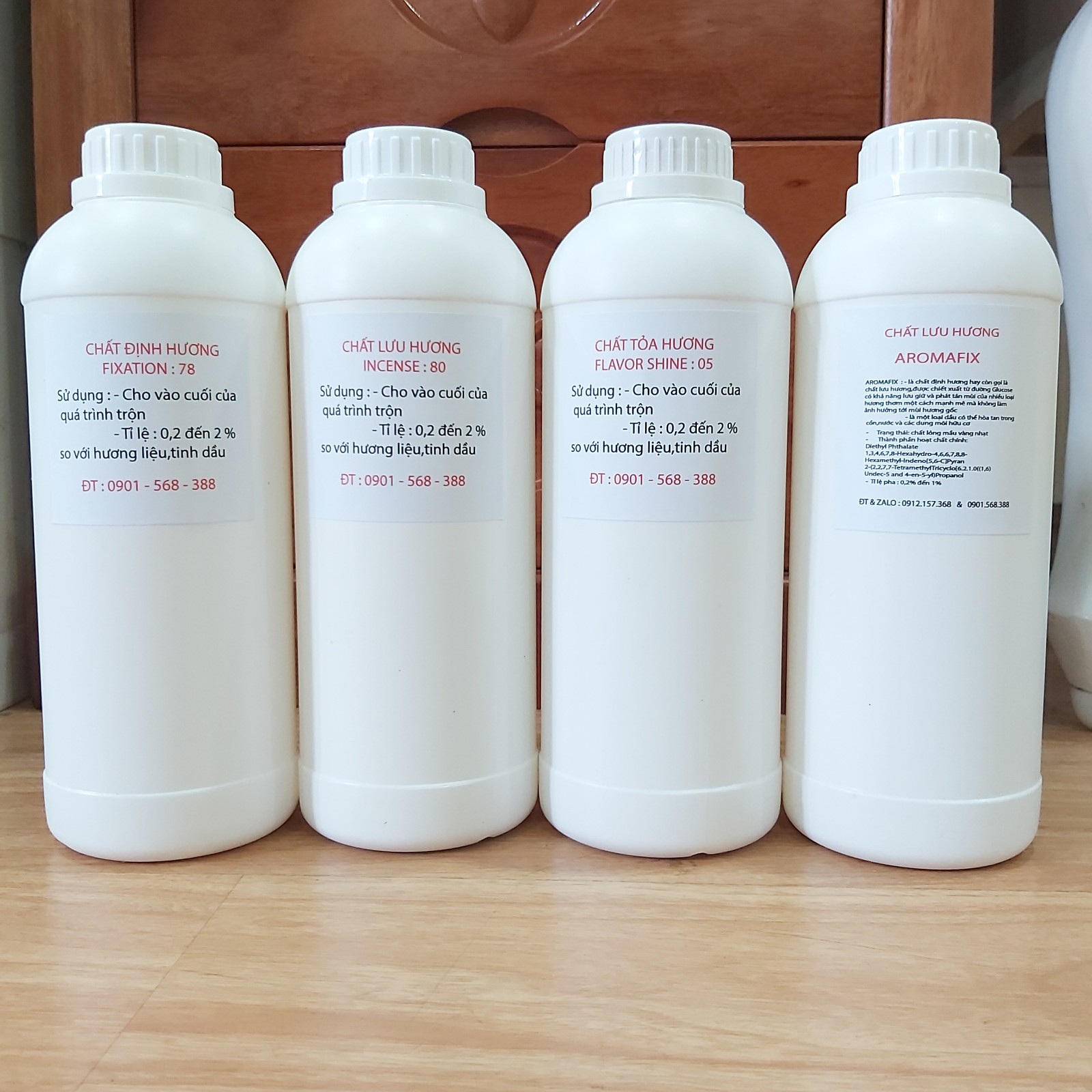 1 bộ chuyên dùng cho nước hoa,2 lưu hương,1 định hương,1tỏa hương - 4000 ml