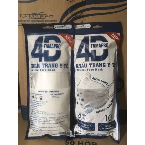 Túi khẩu trang famapro kf94